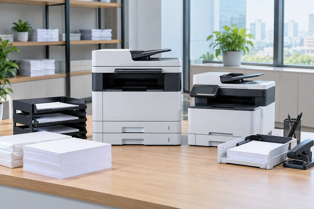 辦公設備服務示意圖